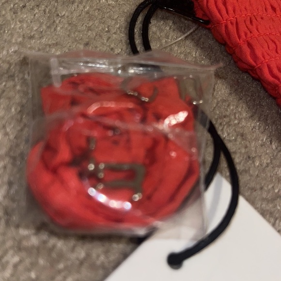 Red Ruffled Top. - Picture 3 of 5